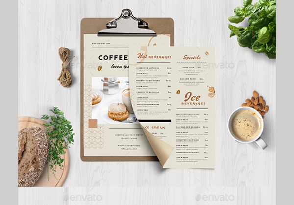 Best Coffee Menu Templates