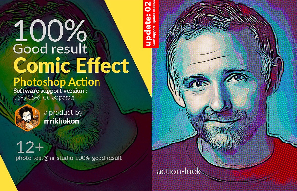 Comic Effect Photoshop Action