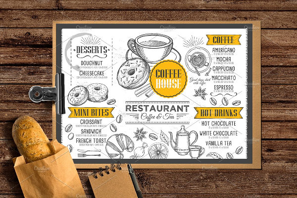 Big Cafe Menu Template Bundle