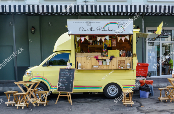 Thailand Food Truck Menu Template