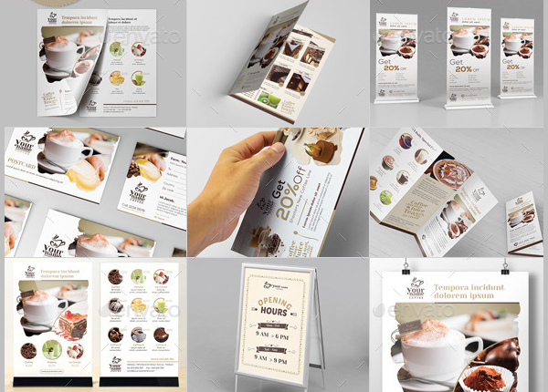 Coffee Menu Templates Bundle