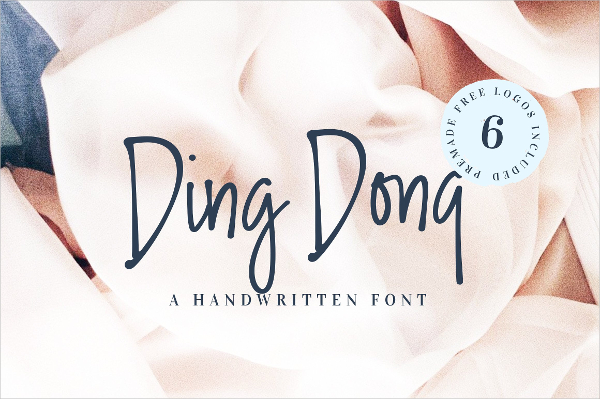 Ding Dong Fancy Fonts