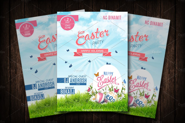 Easter Day Flyer Template