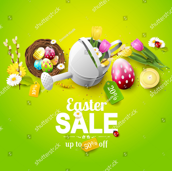 Easter Sale Flyer Template
