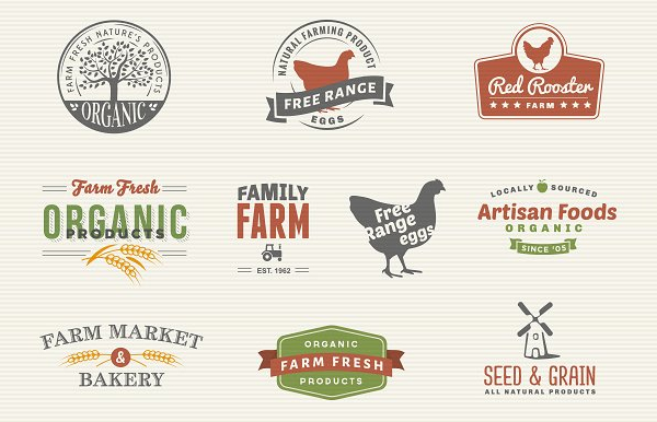 Family Farm Logos