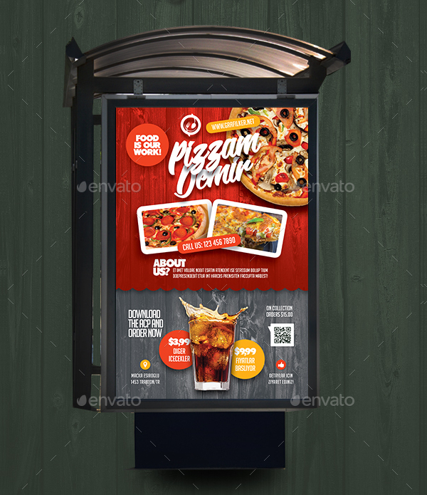 Restaurant Poster Templates