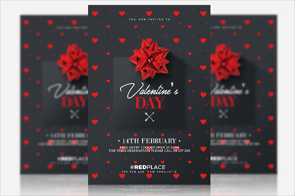 Rustic Valentine Flyer Template