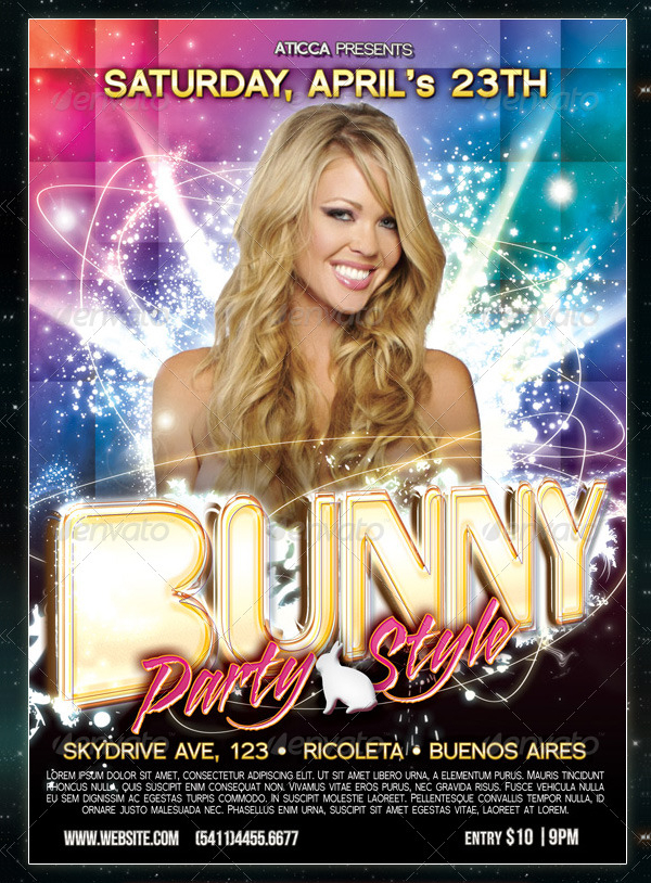 Simple Easter Poster And Flyer Template