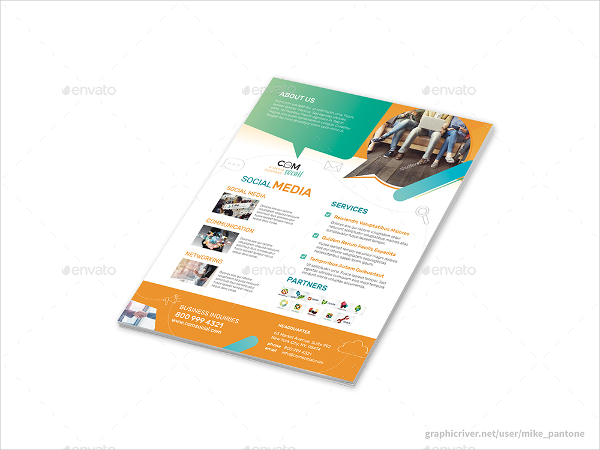 Unique Social Media Design Flyer