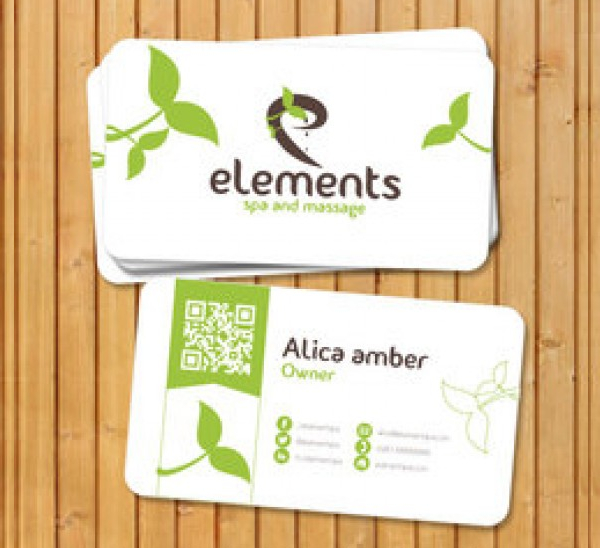 Free Vector Spa Business Card Design Templates