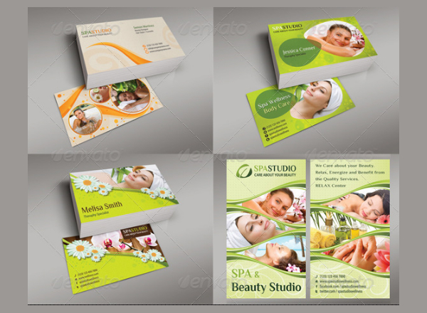 Spa Welness Business Card Bundle