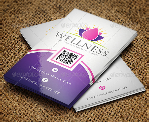 Spa Makeup Business Card Templates