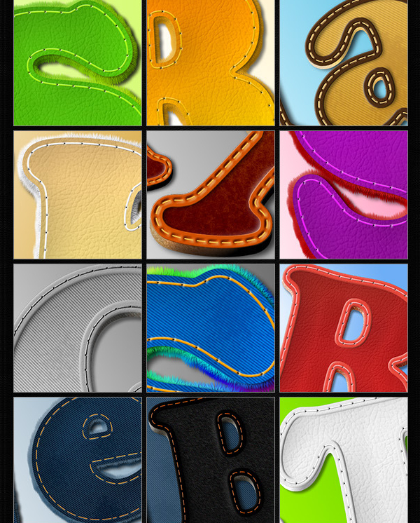 47 Text Photoshop Actions Bundle