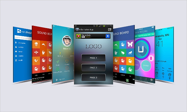 Andriod Mobile App Mockup