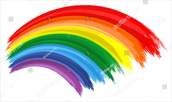 Art Rainbow Color Vector Background