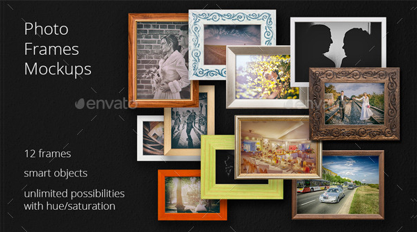Best Photo Frame Mockups – Editable Free & Premium PSD, Ai, Vector, EPS, TIFF, Formats Download