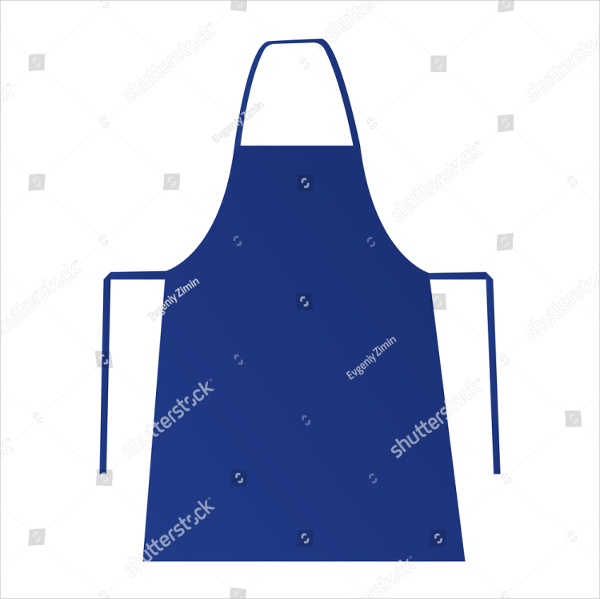 Blue Apron Isolated Mockup
