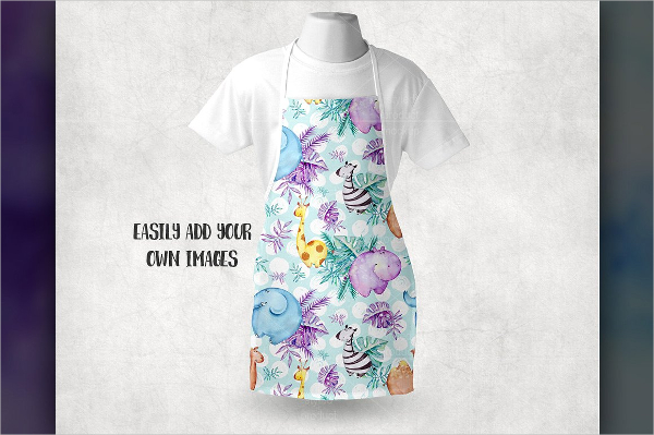 Child's Apron Mockup