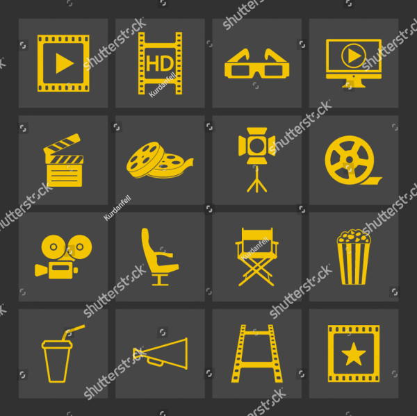 Clean Film 3D Icons