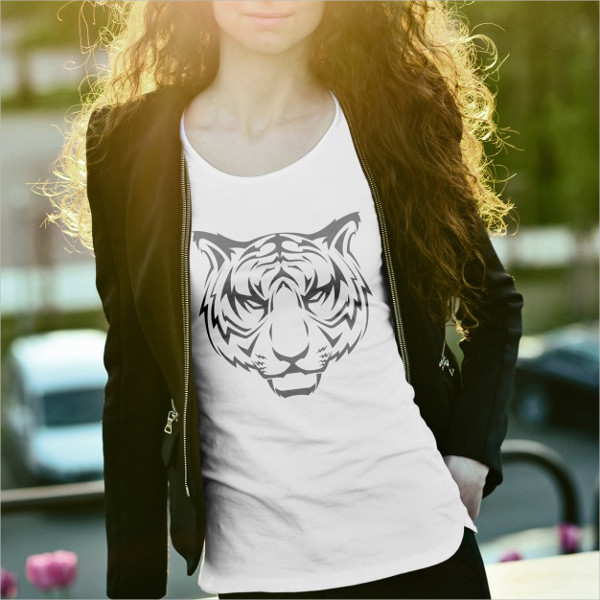 Free Download T-shirt mockup Design