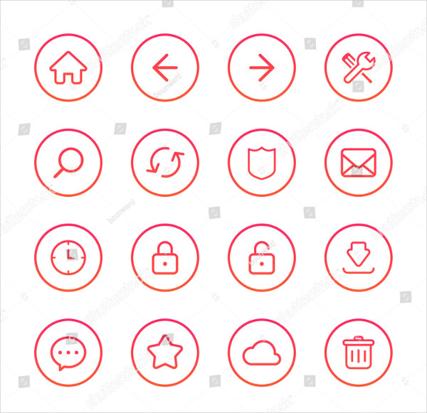 Communication Web Icons Pack