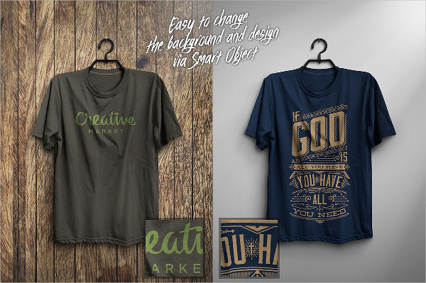 Realistic T-Shirt Mock-Up Design
