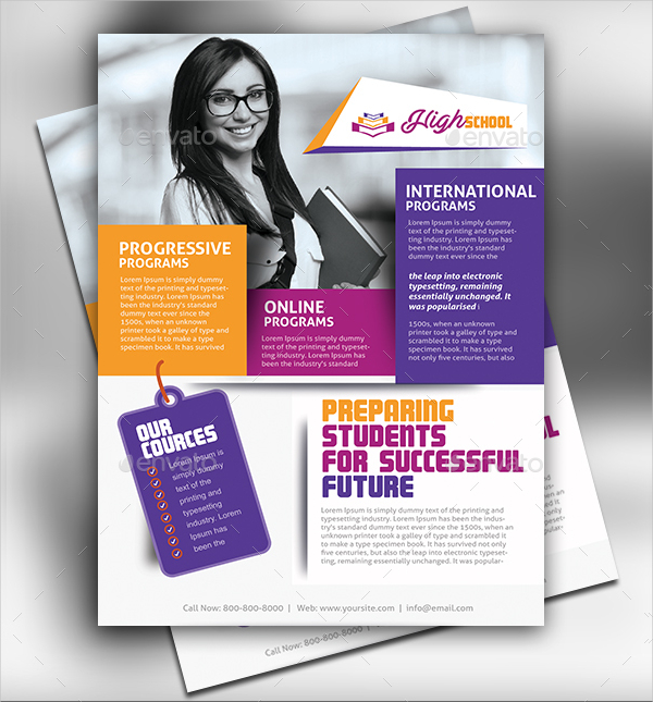Education Promotion Flyer Template