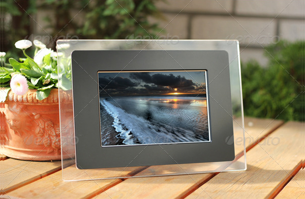 Electronic Photo Frame Mockups