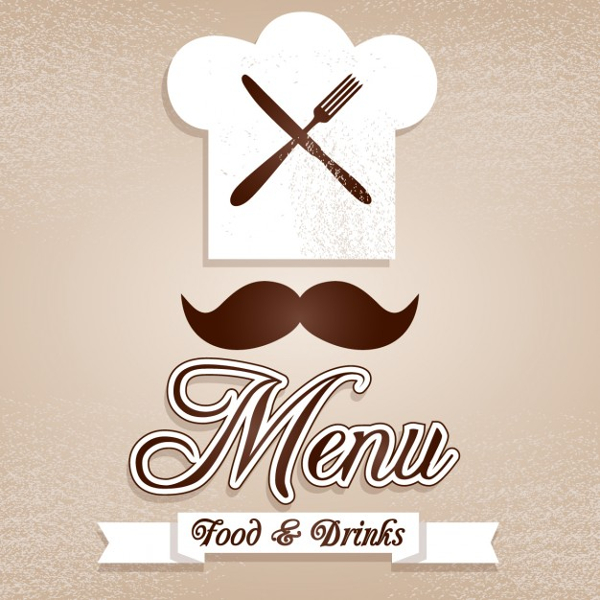 Elegant Chef logo Free Vector