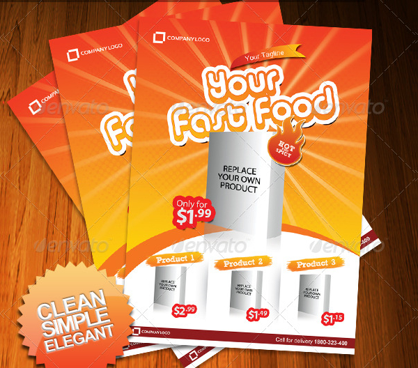 Fast Food Flyer Template