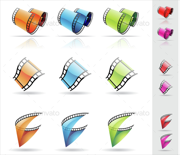 Film Reels Icons