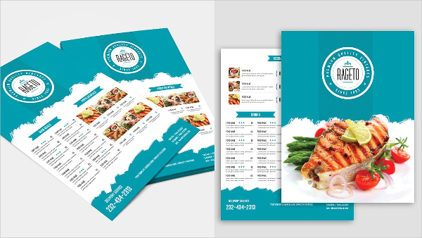 Food Menu Flyer Pack