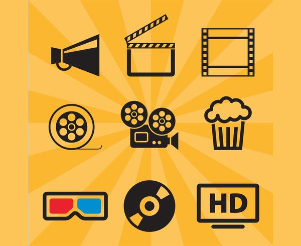 Free Film Vector Icons