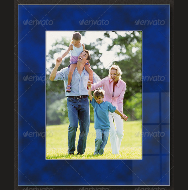 Glass Photo Frames Mockup
