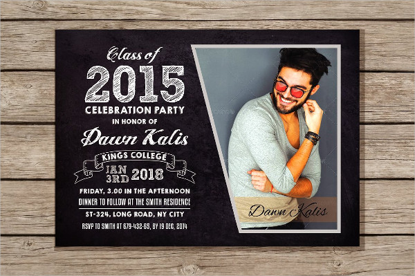 Perfect Graduation Announcement  Invitation Template