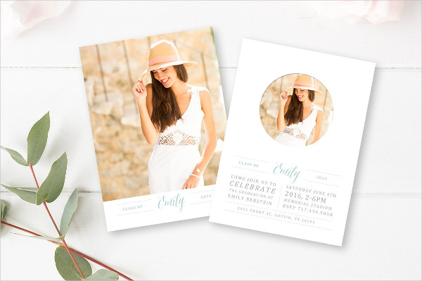 Graduation Announcement Invitation Template