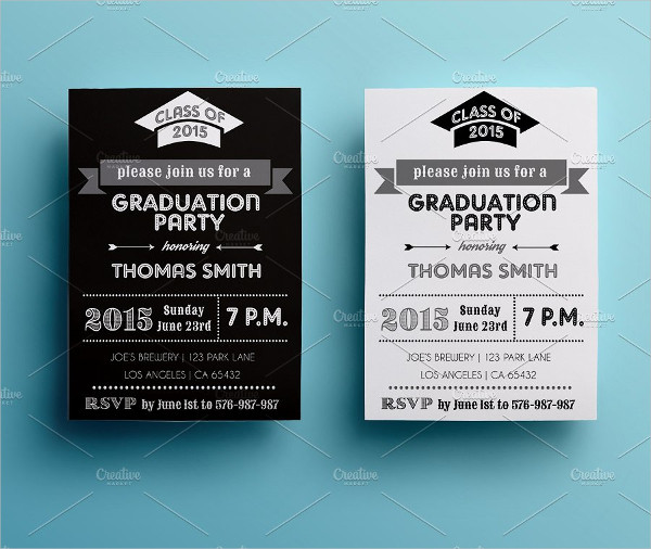 Graduation Party Invitation Design