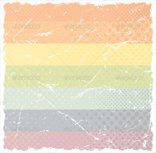 Grunge Rainbow Pattern