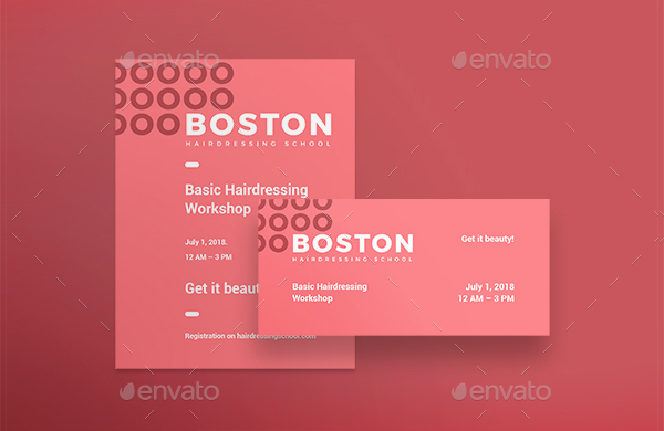 Hairdressing School Flyers