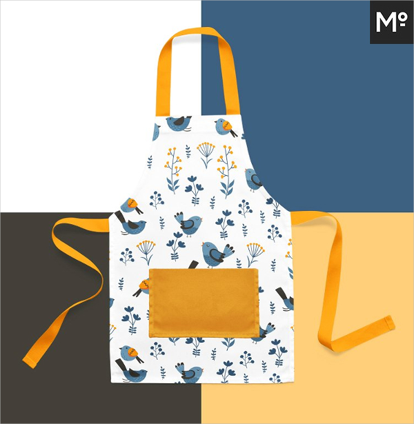 Kid Toddler Apron Mockups Generator