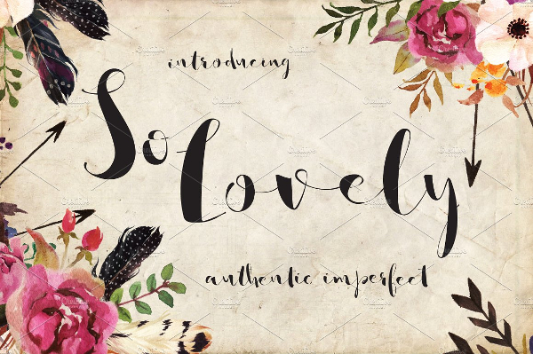 Lovely Handmade Script Fonts