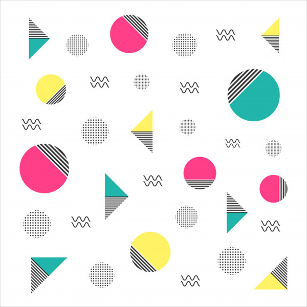 Minimal Hipster Pattern Free Vector