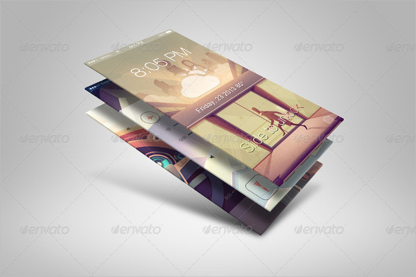Mobile App Screenshot Mockups