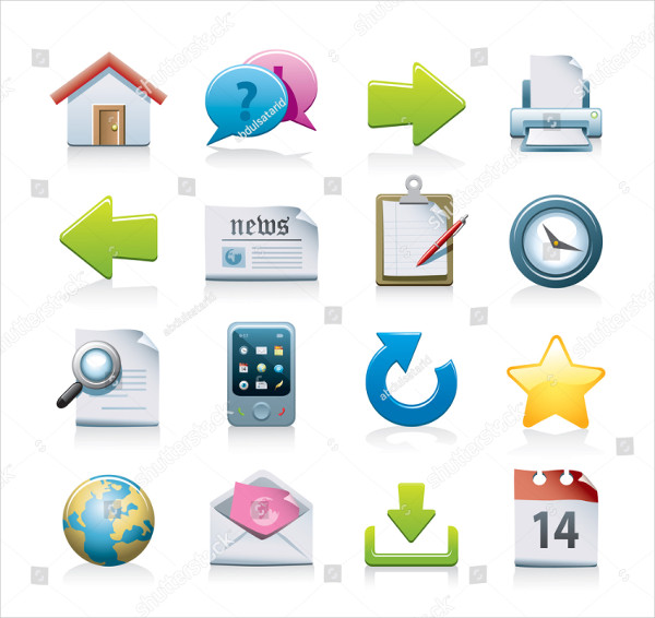 Editable Web Application Icons