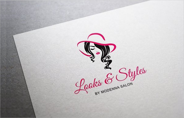 Modern Hair Salon Logo