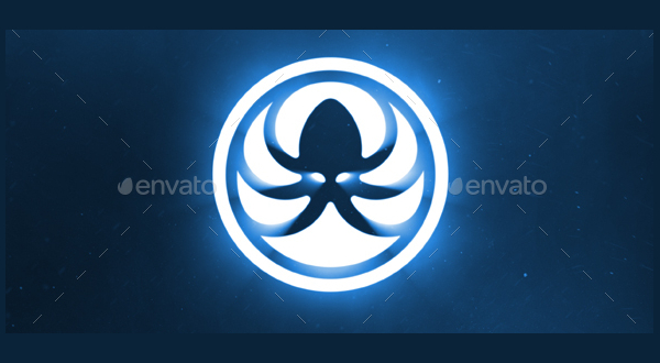 Modern Octopus Logo Template