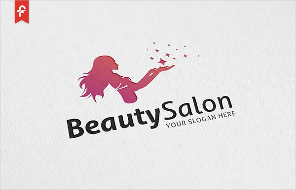 Beauty Salon Minimalist Logo Template