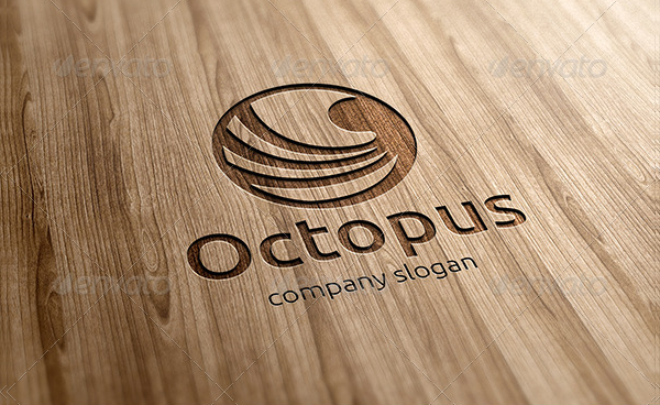 Octopus Creative Design Logo Template