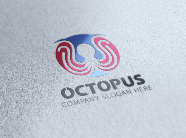 Octopus Restaurant Logo Design