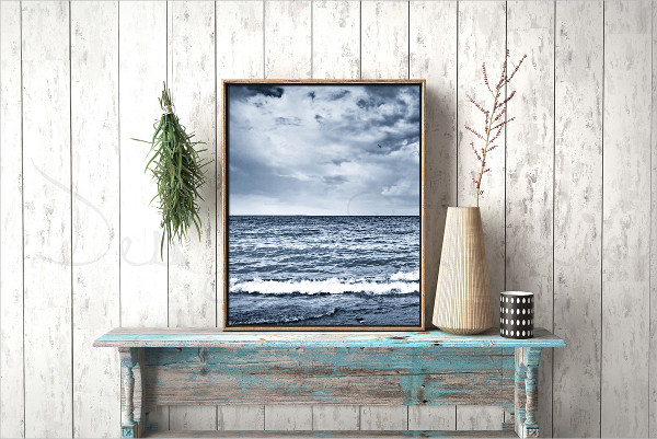 PSD Photo Frame Mockup